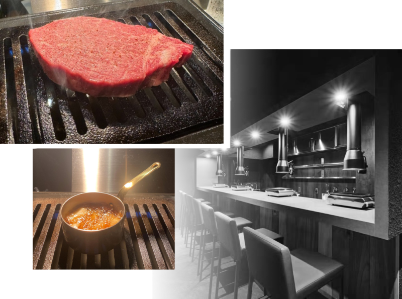 北新地の夜に溶け込む、隠れ家の正体
“一見バー、実は焼肉。”